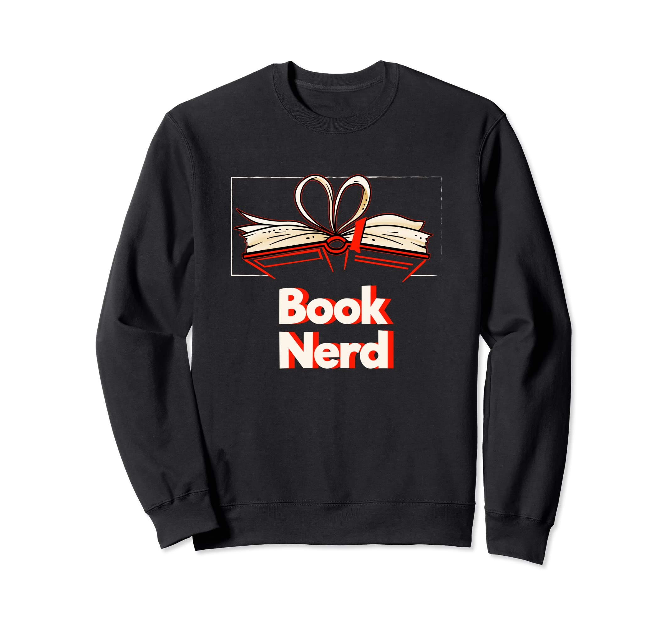 Book Nerd Funny Bookworm Book Lover Sweatshirt - Aesthetic Graphic Unisex - T-Shirt, Sweatshirt, Hoodie