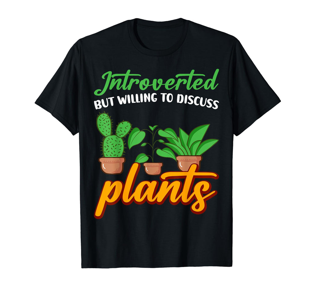 Introverted But Willing To Discuss T-Shirt - Fun Novelty Design Unisex - T-Shirt, Sweatshirt, Hoodie