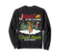 Jesus Is My Savior Great Danes Sweatshirt - Aesthetic Graphic for Adults - T-Shirt, Sweatshirt, Hoodie