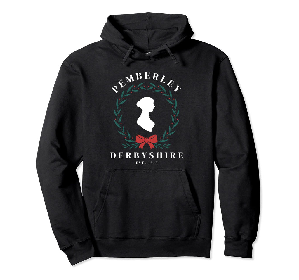 Pemberley Derbyshire 1813 Pride And Hoodie - Custom Art Print for Adults - T-Shirt, Sweatshirt, Hoodie
