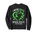 End Stigma Sunflower Mental Health Sweatshirt - Fun Novelty Design Unisex - T-Shirt, Sweatshirt, Hoodie