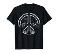 Four Seasons Peace Sign Outdoor T-Shirt - Graphic Print Men Women - T-Shirt, Sweatshirt, Hoodie
