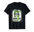 Support Squad Messy Bun Mental Health T-Shirt - Minimalist Print Unisex - T-Shirt, Sweatshirt, Hoodie