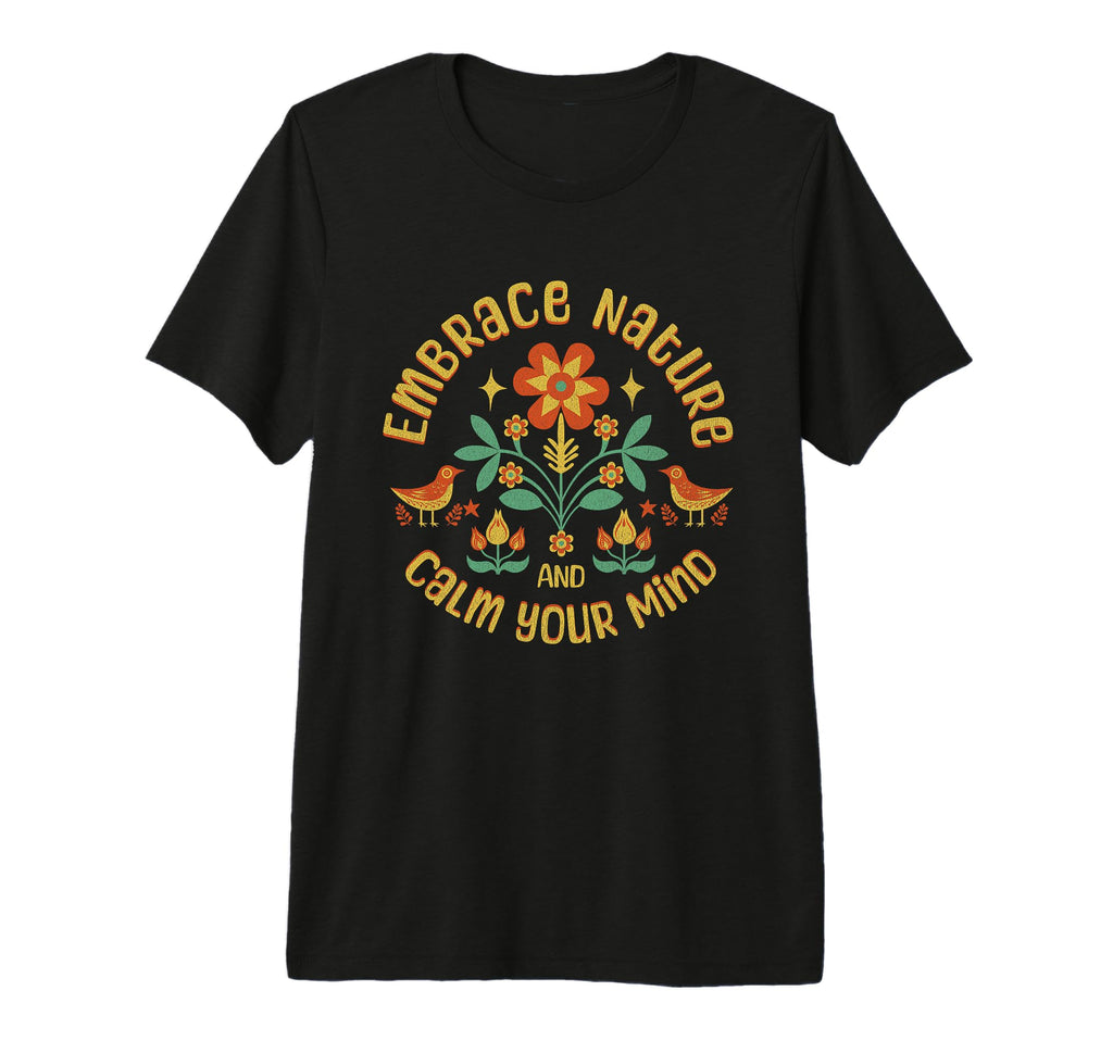 Wellness Mindfulness Meditation Nature T-Shirt - Streetwear Style Unisex - T-Shirt, Sweatshirt, Hoodie