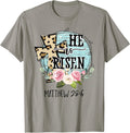 Faithful Christian Matthew 28:6 Bible Verses Co. Unisex T-shirt, Sweatshirt, Hoodie, Long Sleeve Tee - T-Shirt, Sweatshirt, Hoodie