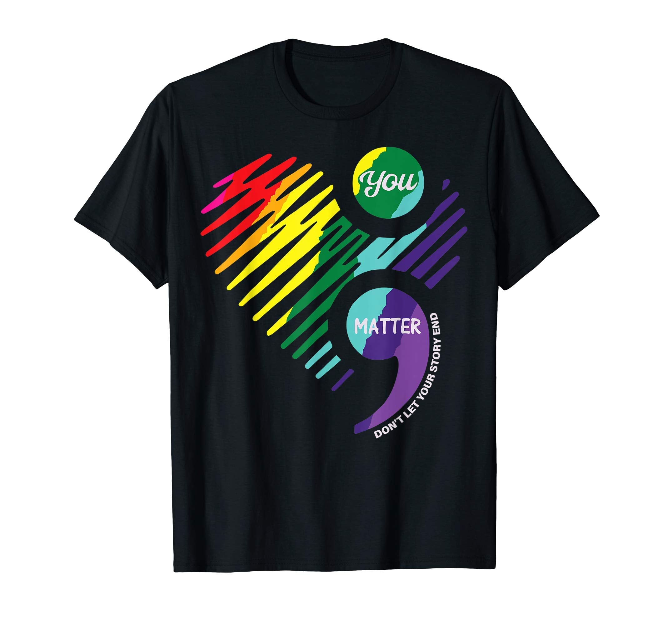 Mental Health Matters You Matter T-Shirt - Aesthetic Graphic Men Women - T-Shirt, Sweatshirt, Hoodie