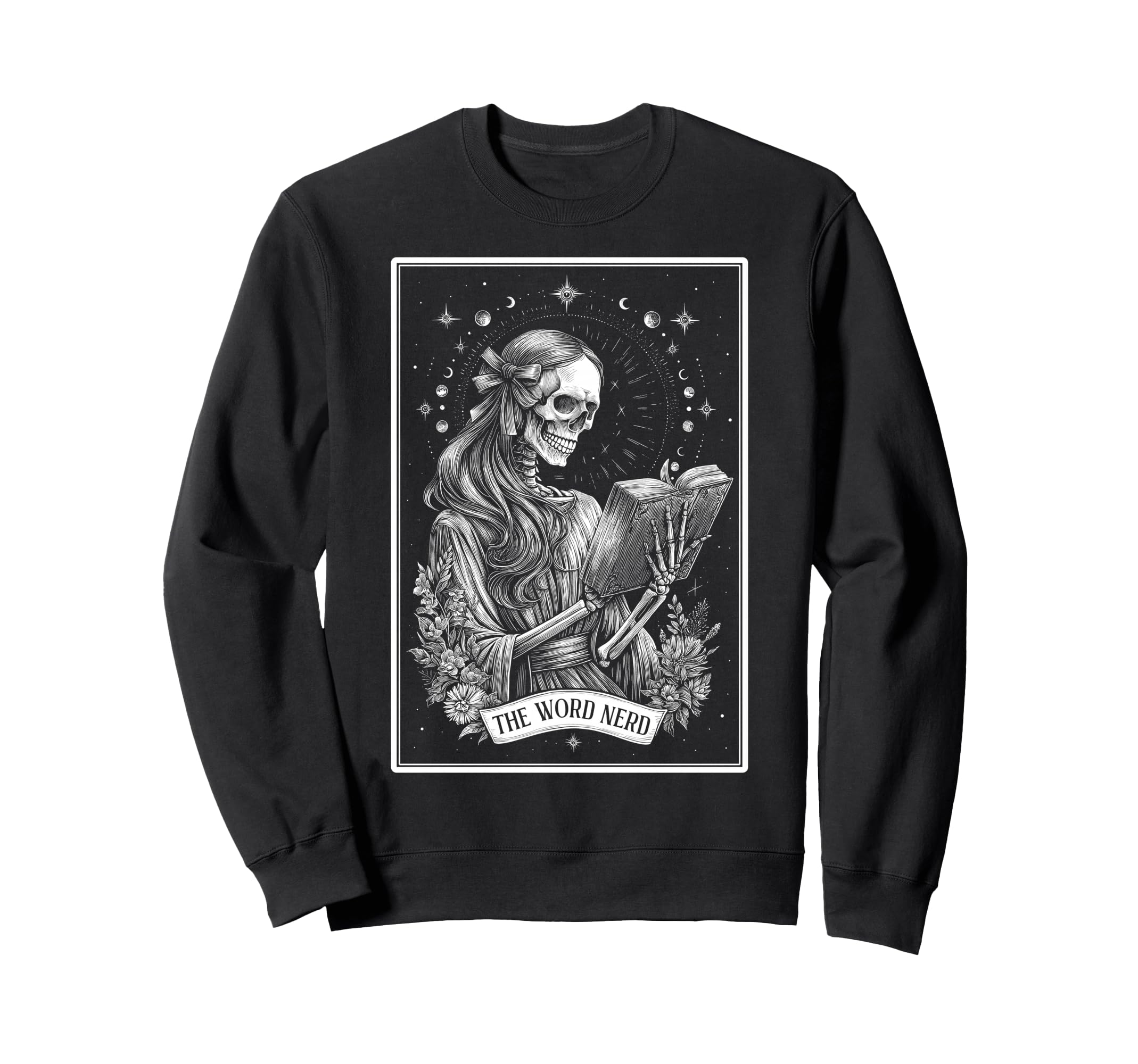 Word Nerd Book Reader Reading Bookworm Sweatshirt - Unique Graphic Unisex - T-Shirt, Sweatshirt, Hoodie