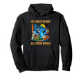Yes I Really Do Need All These Books Sarcasm Hoodie - Graphic Print Unisex - T-Shirt, Sweatshirt, Hoodie