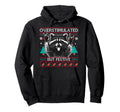 Overstimulated But Festive Raccoon Ugly Hoodie - Streetwear Style Men Women - T-Shirt, Sweatshirt, Hoodie