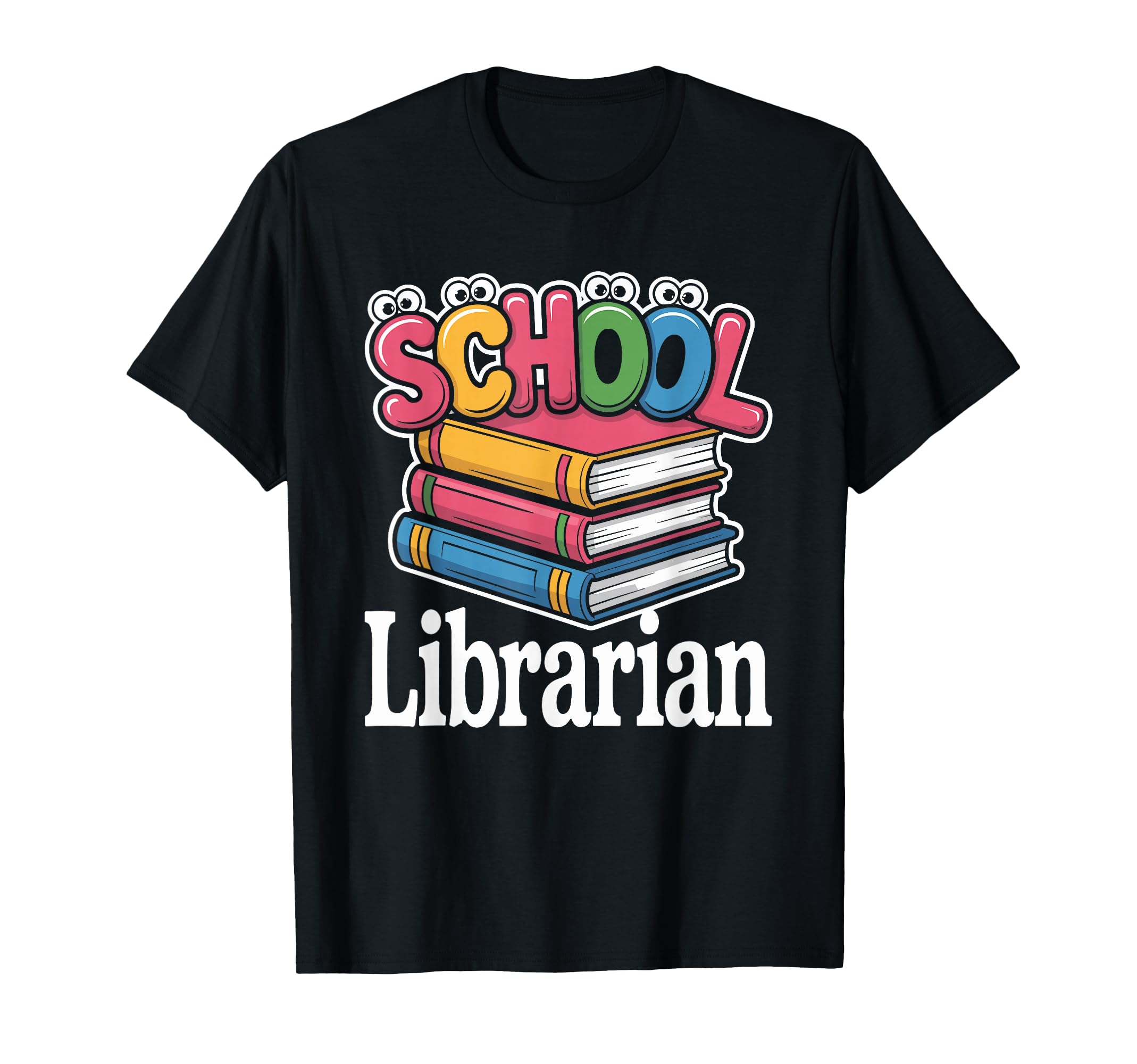School Librarian Bibliophile Book Lover T-Shirt - Graphic Print for Adults - T-Shirt, Sweatshirt, Hoodie