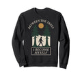 Forest Walk Overthinker Mental Sweatshirt - Aesthetic Graphic for Adults - T-Shirt, Sweatshirt, Hoodie