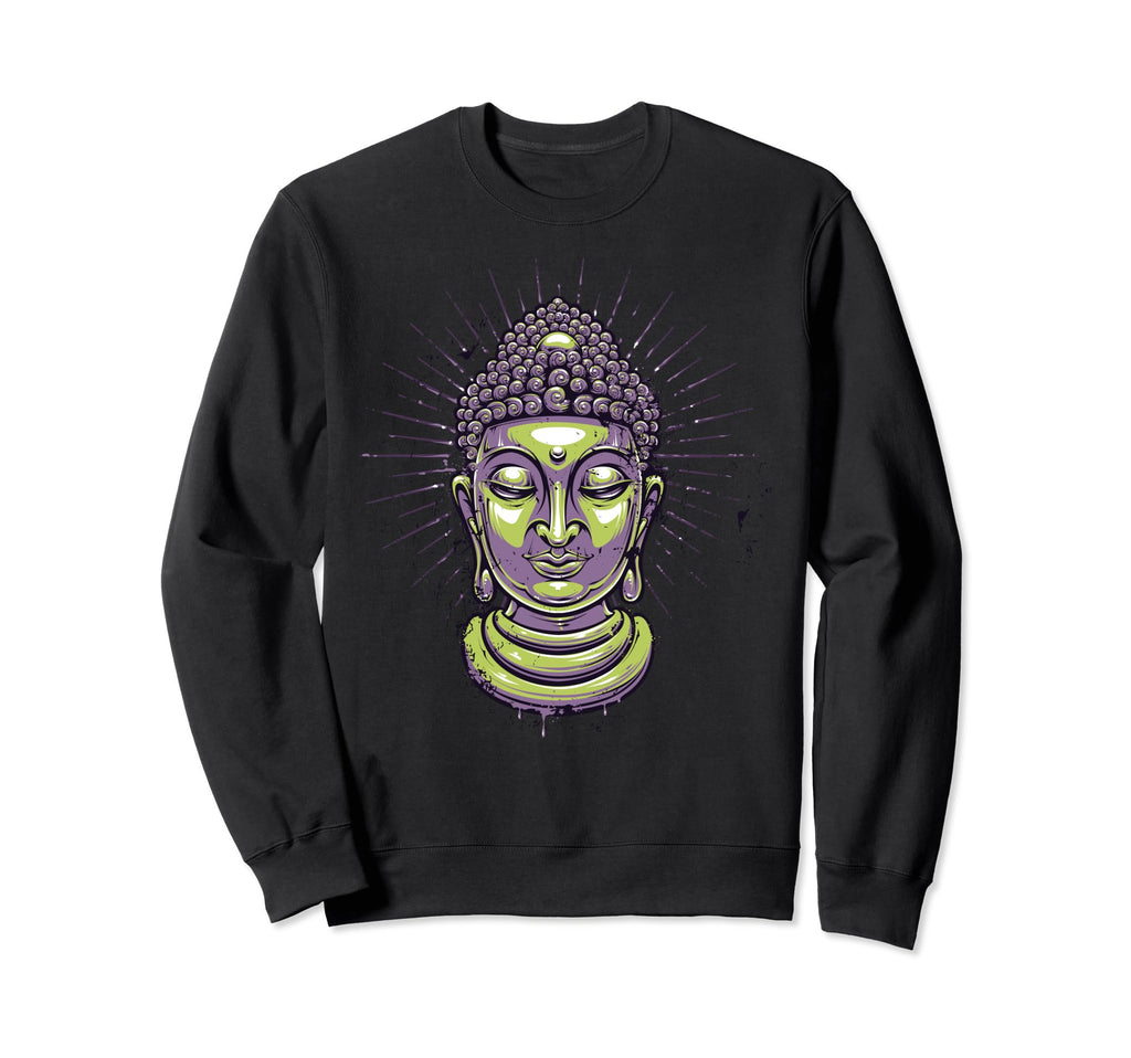 Buddha Buddhist Buddhism Gautama Sweatshirt - Trendy Graphic for Adults - T-Shirt, Sweatshirt, Hoodie