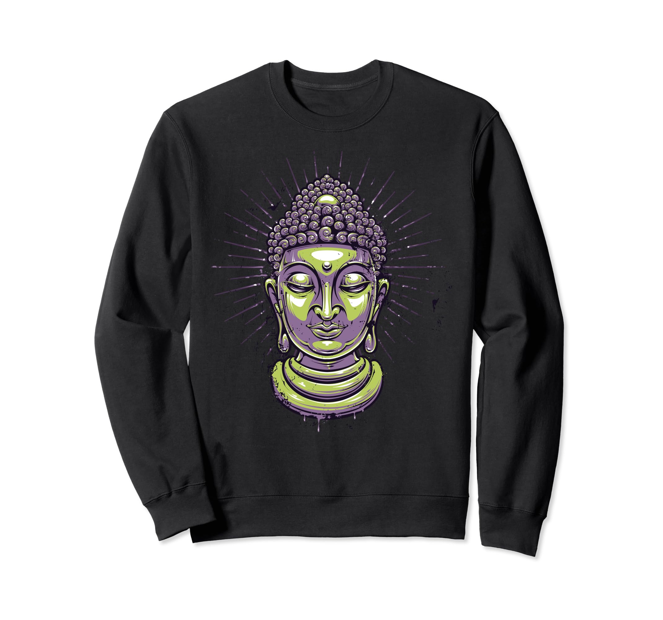 Buddha Buddhist Buddhism Gautama Sweatshirt - Trendy Graphic for Adults - T-Shirt, Sweatshirt, Hoodie