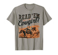 Read Em Cowgirl Western Cowgirl T-Shirt - Aesthetic Graphic Men Women - T-Shirt, Sweatshirt, Hoodie