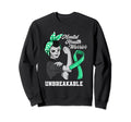 Mental Health Warrior Unbreakable Mental Sweatshirt - Graphic Print Unisex - T-Shirt, Sweatshirt, Hoodie