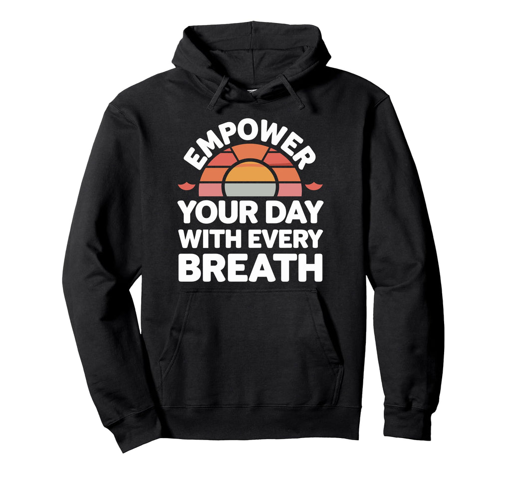Breathwork Practitioners Mindful Hoodie - Trendy Graphic for Adults - T-Shirt, Sweatshirt, Hoodie