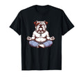 Meditation Bulldog Yoga Pose T-Shirt - Casual Everyday Wear for Adults - T-Shirt, Sweatshirt, Hoodie