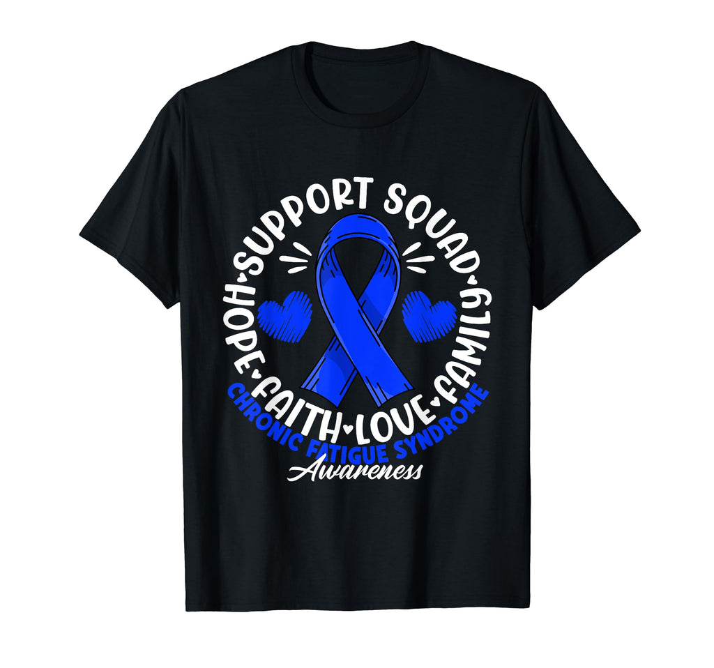 Support Awareness Squad I Me Cfs T-Shirt - Unique Graphic for Adults - T-Shirt, Sweatshirt, Hoodie
