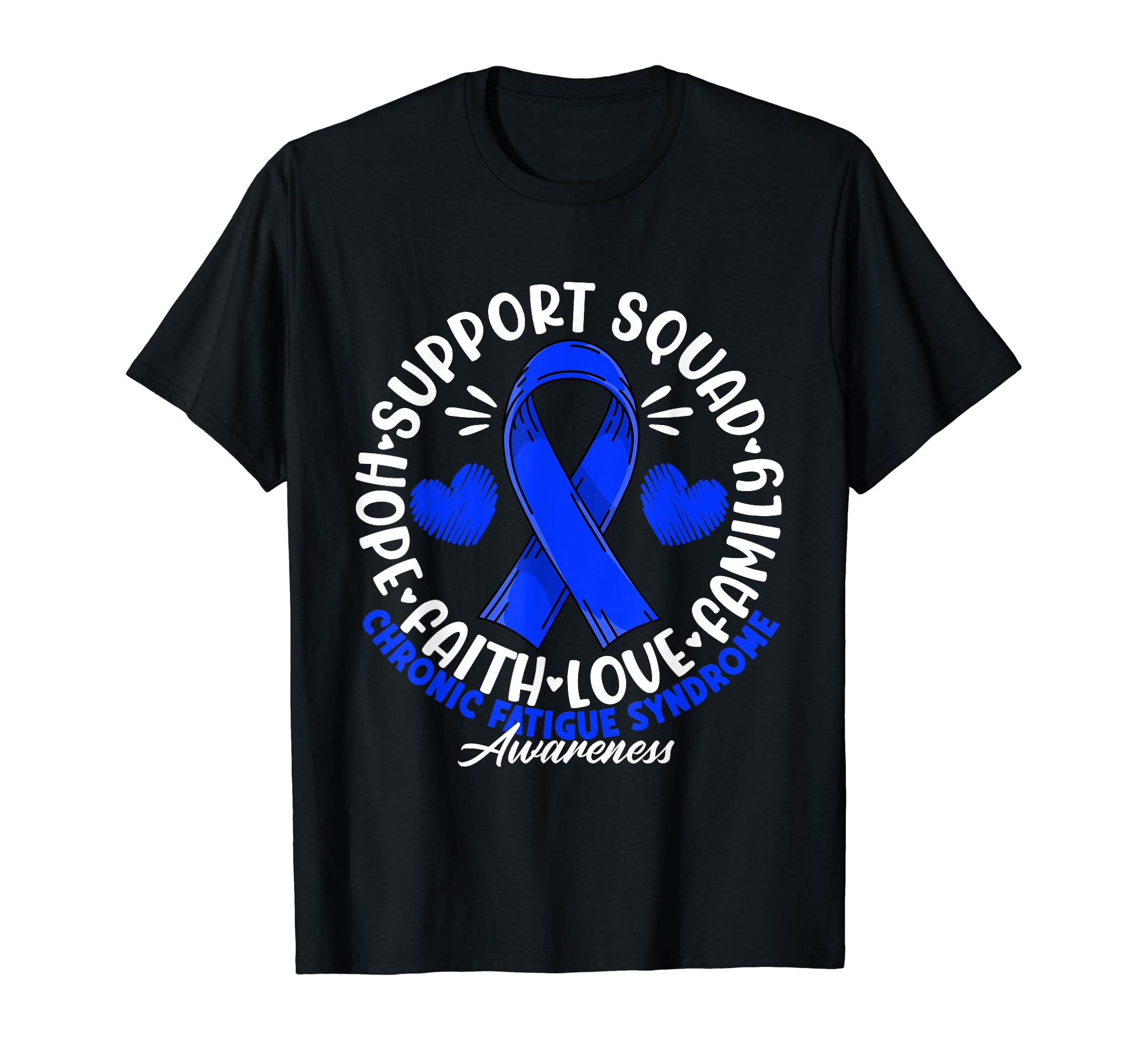 Support Awareness Squad I Me Cfs T-Shirt - Unique Graphic for Adults - T-Shirt, Sweatshirt, Hoodie