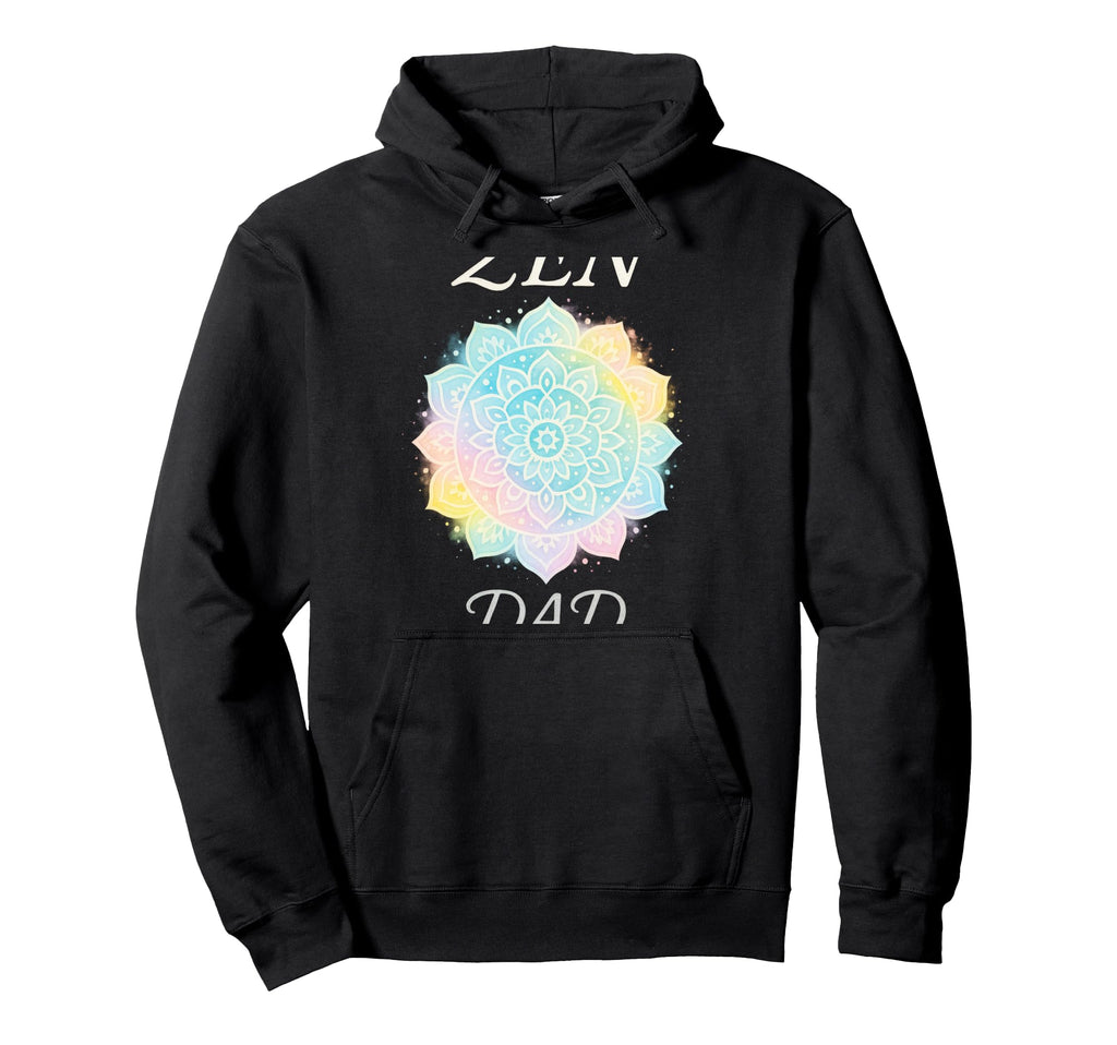 Zen Dad Mindfulness Meditation Yoga Hoodie - Graphic Print for Adults - T-Shirt, Sweatshirt, Hoodie