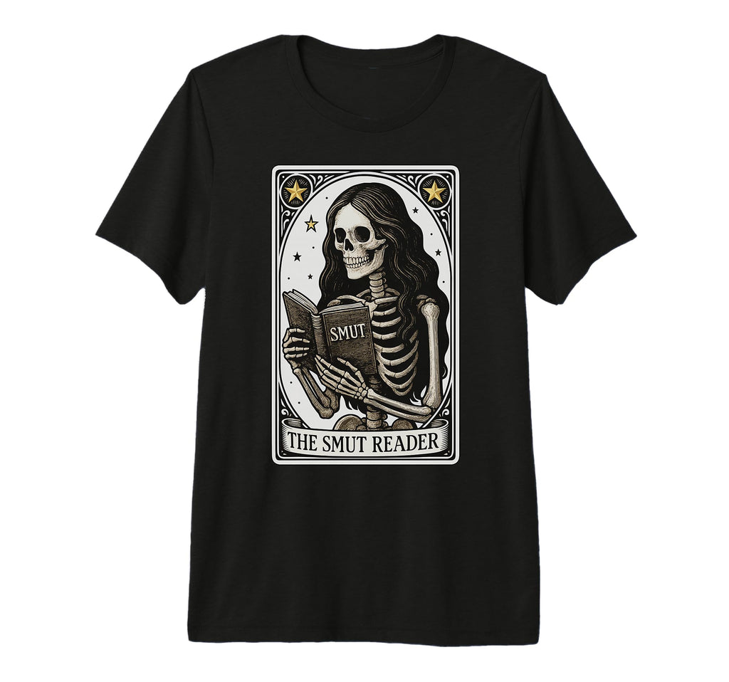 Smut Reader Tarot Card Tri Blend T-Shirt - Novelty Apparel Unisex - T-Shirt, Sweatshirt, Hoodie