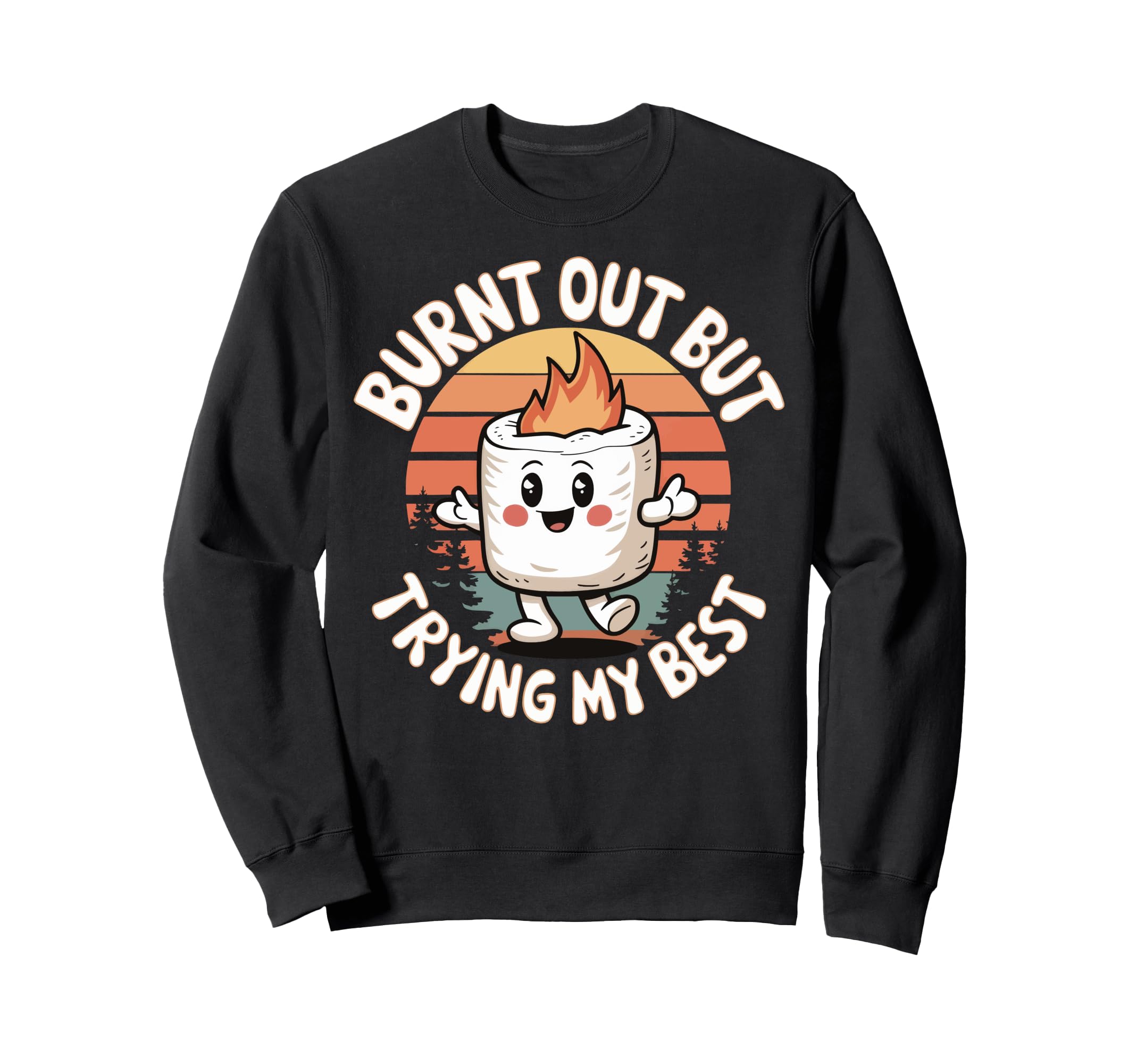 Burnout Self Care Motivational T-Shirt - Aesthetic Graphic for Adults - T-Shirt, Sweatshirt, Hoodie