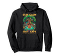 Stay Capy Capybara Zen Forest Nature Hoodie - Trendy Graphic Unisex - T-Shirt, Sweatshirt, Hoodie