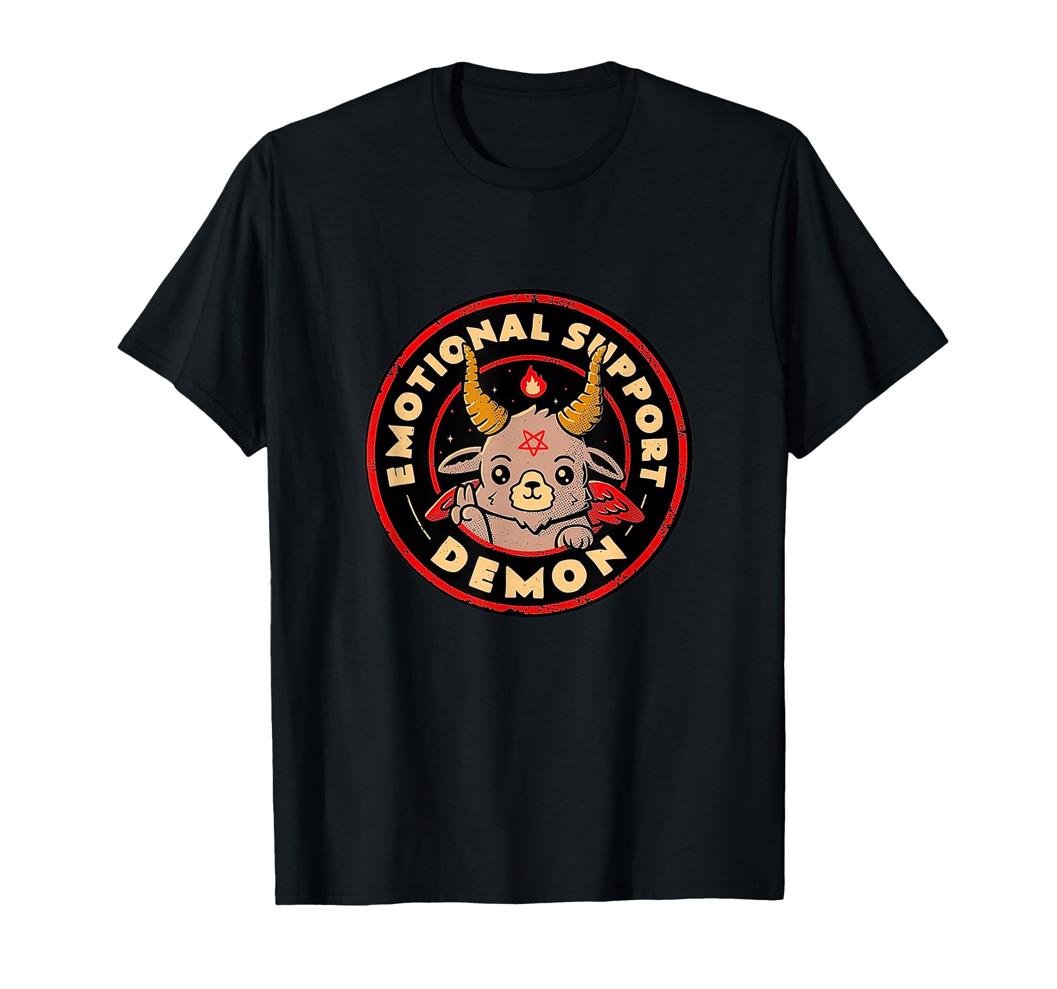 Emotional Support Demon T-Shirt - Fun Novelty Design Men Women - T-Shirt, Sweatshirt, Hoodie