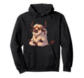 Meditation Yak Yoga Pose Relaxing Animal Hoodie - Aesthetic Graphic Unisex - T-Shirt, Sweatshirt, Hoodie
