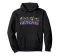 Wildflower Floral Artemis First Hoodie - Casual Everyday Wear Men Women - T-Shirt, Sweatshirt, Hoodie
