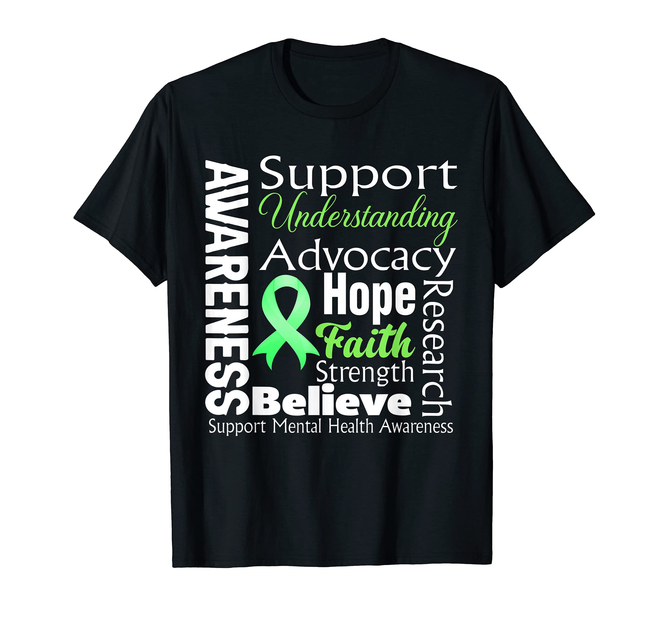 Green Ribbon Warrior Supporters T-Shirt - Streetwear Style Men Women - T-Shirt, Sweatshirt, Hoodie