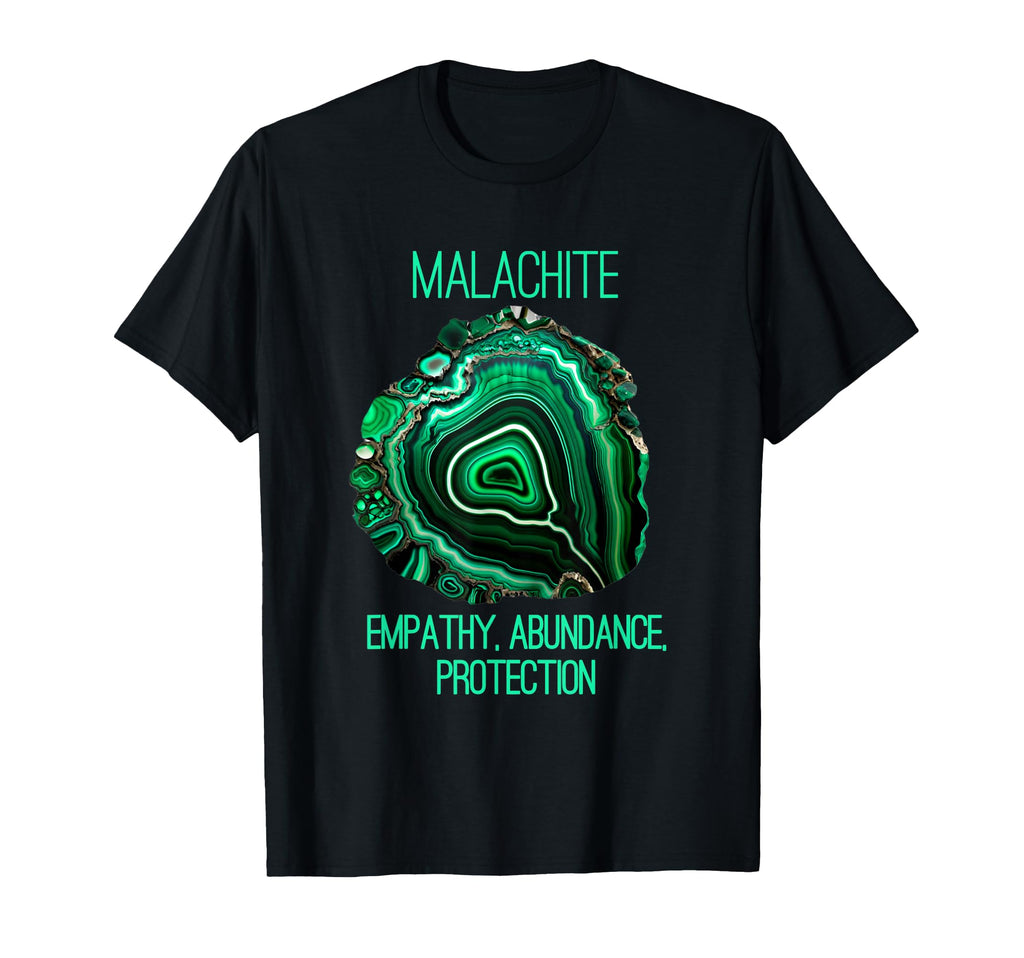 Malachite Gemstone Art Empathy T-Shirt - Streetwear Style Men Women - T-Shirt, Sweatshirt, Hoodie