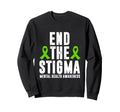 Mental Health Awareness End Stigma Sweatshirt - Minimalist Print Unisex - T-Shirt, Sweatshirt, Hoodie