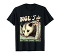 Anxiety Mental Health Opossum Ncl I Do T-Shirt - Streetwear Style Unisex - T-Shirt, Sweatshirt, Hoodie