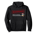 Warning Book Recommendations Funny Hoodie - Streetwear Style for Adults - T-Shirt, Sweatshirt, Hoodie