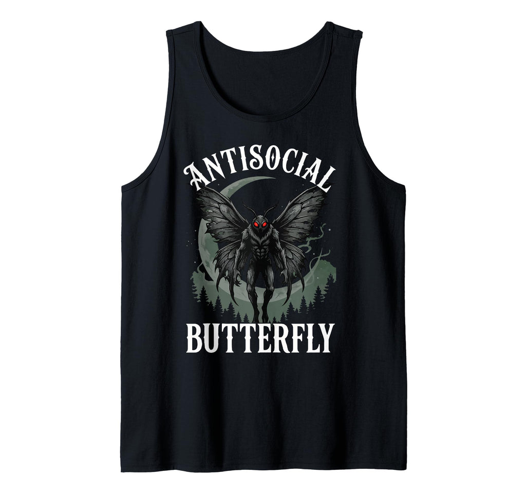 Cryptid Mothman Introvert Funny Hoodie - Casual Everyday Wear for Adults - T-Shirt, Sweatshirt, Hoodie