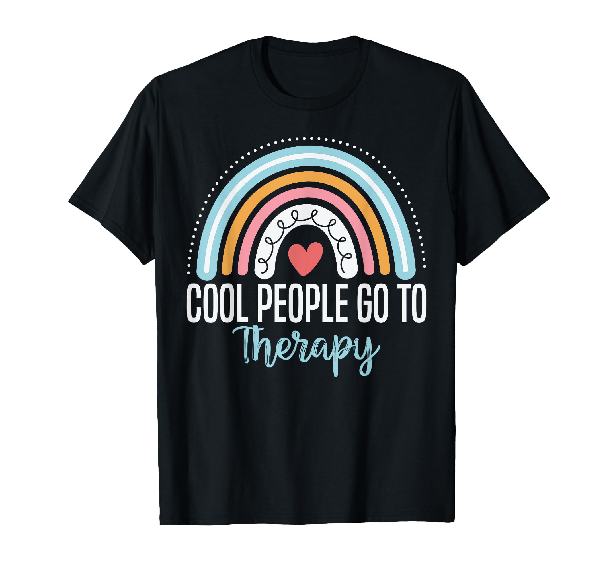 People Go To Therapy Awareness T-Shirt - Custom Art Print for Adults - T-Shirt, Sweatshirt, Hoodie