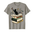 Fantasy Drama Tragedy Cat Book Lover T-Shirt - Aesthetic Graphic Men Women - T-Shirt, Sweatshirt, Hoodie