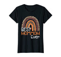 Womens Best Mommom Ever Rainbow Leopard T-Shirt - Trendy Graphic Men Women - T-Shirt, Sweatshirt, Hoodie