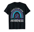 Choose To Keep Going Teal Purple T-Shirt - Fun Novelty Design Men Women - T-Shirt, Sweatshirt, Hoodie