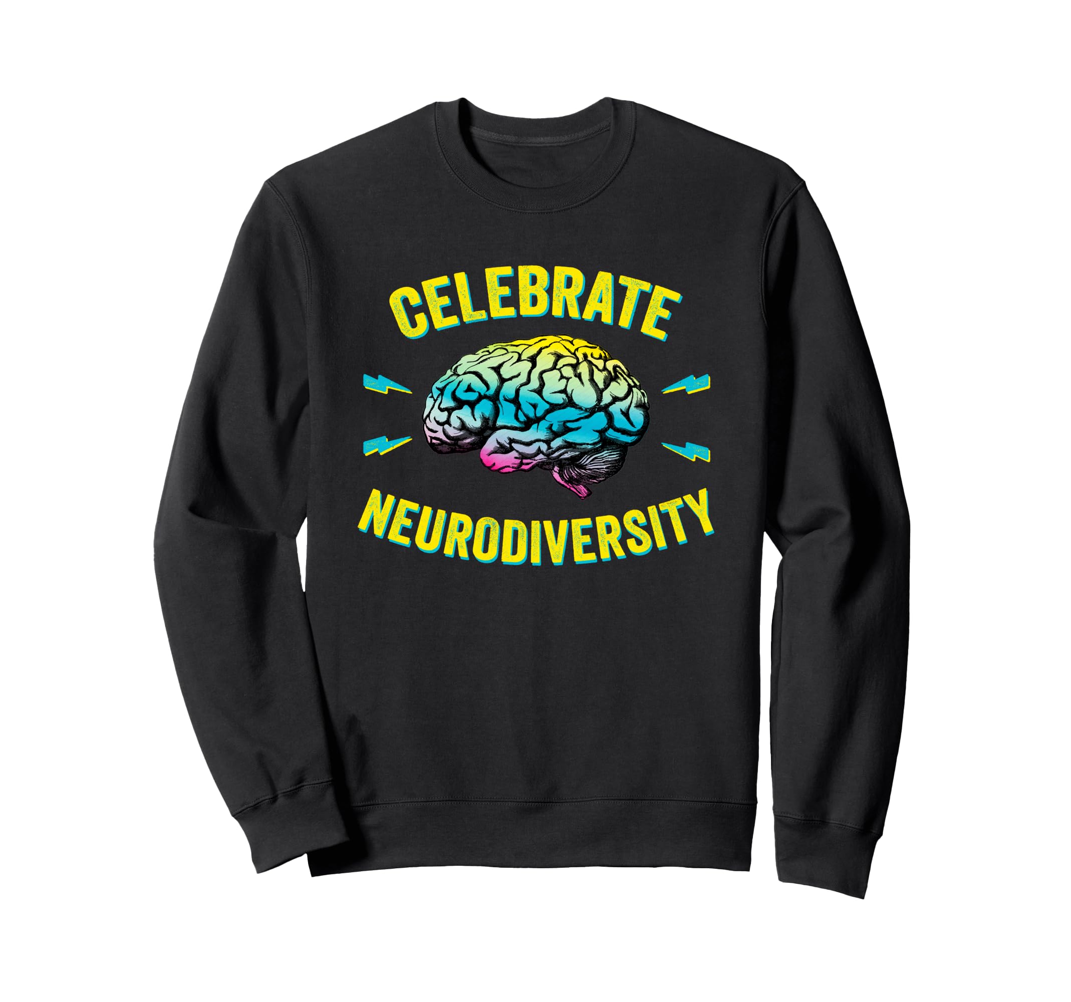 Celebrate Neurodiversity Autism Sweatshirt - Custom Art Print Men Women - T-Shirt, Sweatshirt, Hoodie