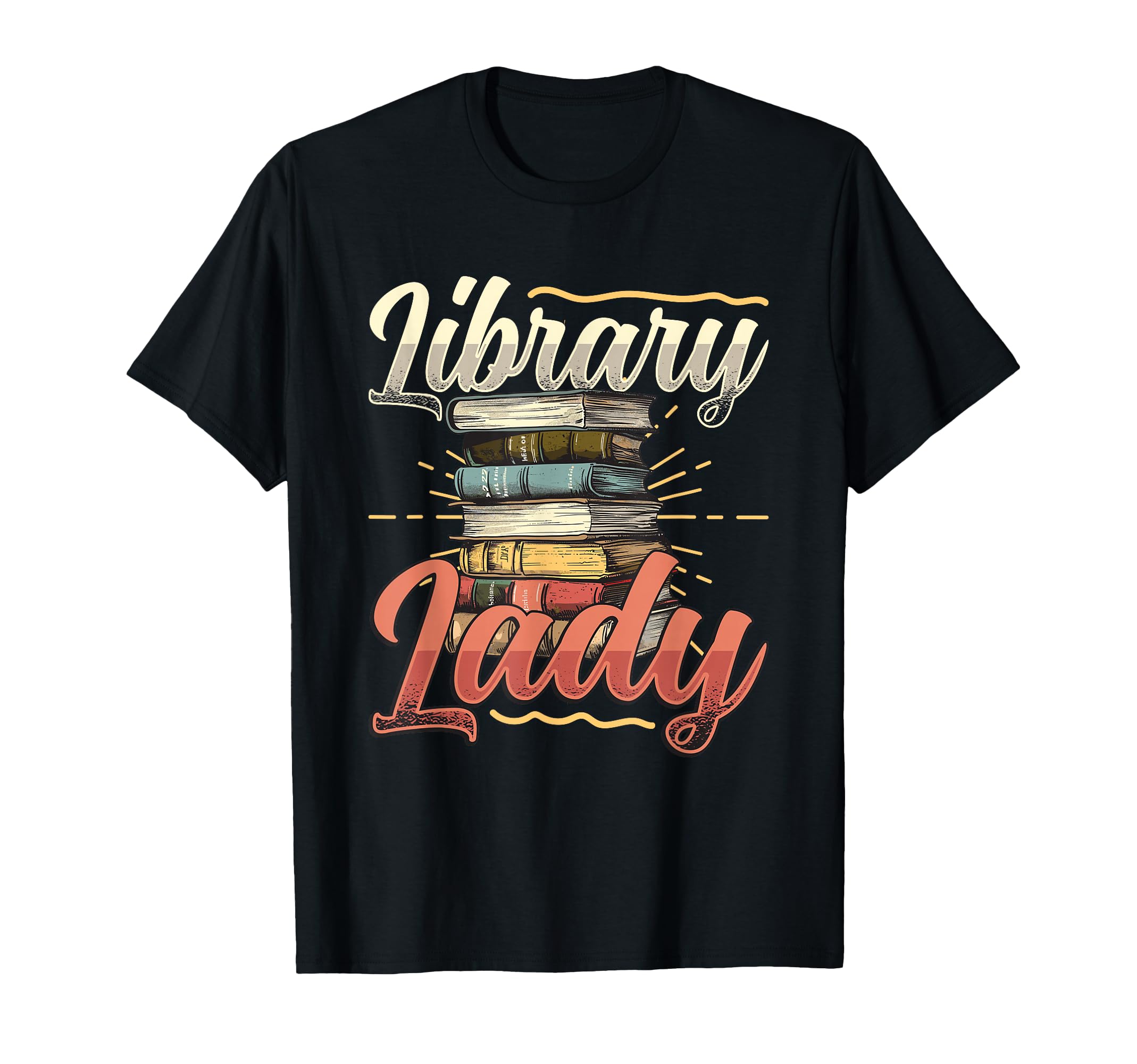 Library Lady Bookworm Reading T-Shirt - Fun Novelty Design for Adults - T-Shirt, Sweatshirt, Hoodie