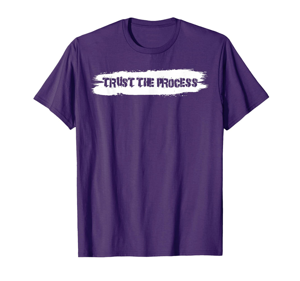 Trust Process Distressed T-Shirt - Fun Novelty Design Men Women - T-Shirt, Sweatshirt, Hoodie
