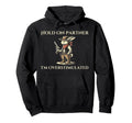Hold Partner Im Overstimulated Funny Cowboy Hoodie - Graphic Print Unisex - T-Shirt, Sweatshirt, Hoodie
