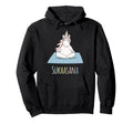 Unicorn Yoga Pose Sukhasana Namaste Hoodie - Streetwear Style Men Women - T-Shirt, Sweatshirt, Hoodie