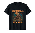 Best Step Dad Ever Bigfoot Funny T-Shirt - Fun Novelty Design for Adults - T-Shirt, Sweatshirt, Hoodie