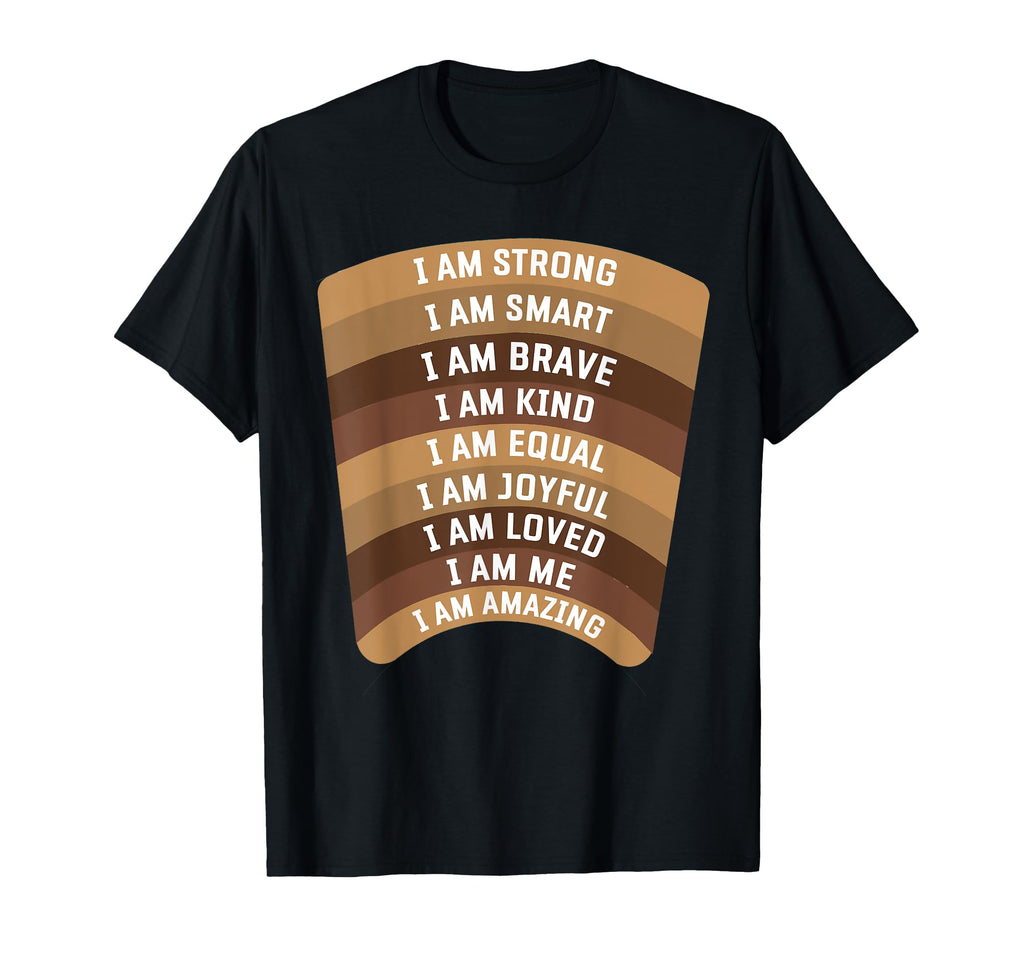 Melanin Goddess Positive Affirmation T-Shirt - Novelty Apparel Unisex - T-Shirt, Sweatshirt, Hoodie