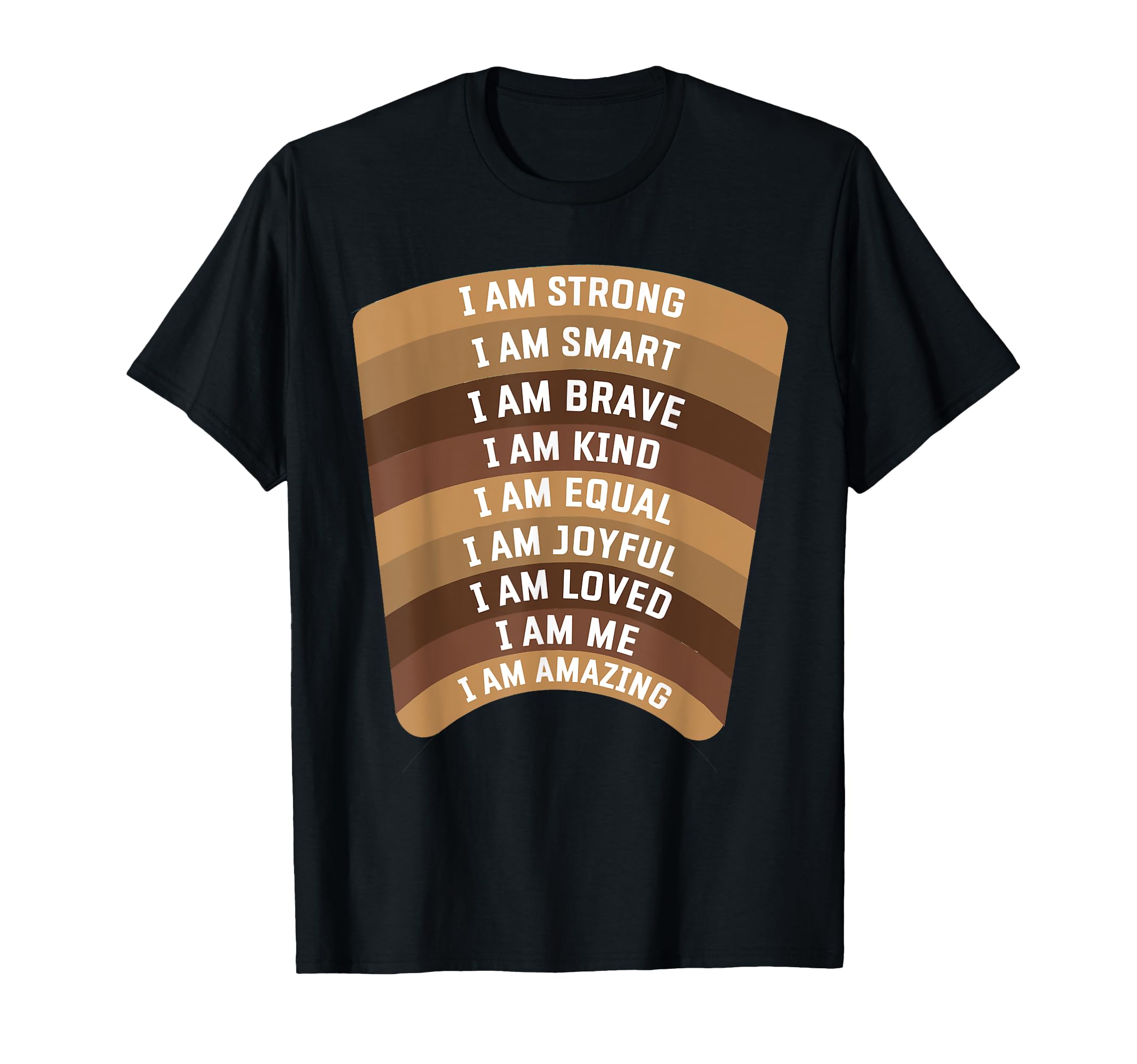 Melanin Goddess Positive Affirmation T-Shirt - Novelty Apparel Unisex - T-Shirt, Sweatshirt, Hoodie