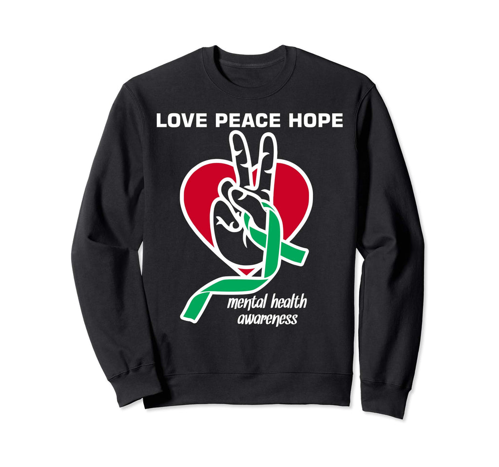 Mental Health Awareness Month Love Sweatshirt - Custom Art Print Men Women - T-Shirt, Sweatshirt, Hoodie