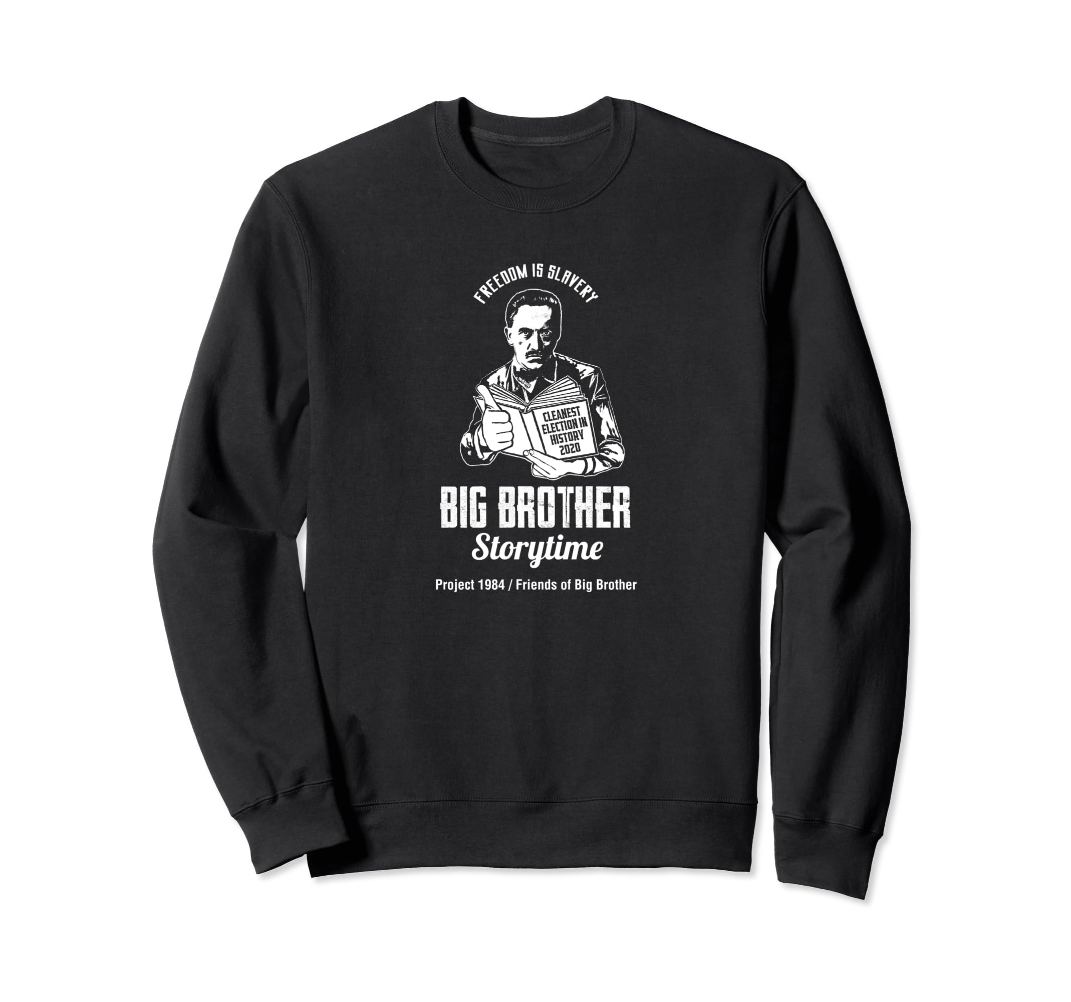 1984 Dystopian Truth Think Sweatshirt - Minimalist Print Men Women - T-Shirt, Sweatshirt, Hoodie